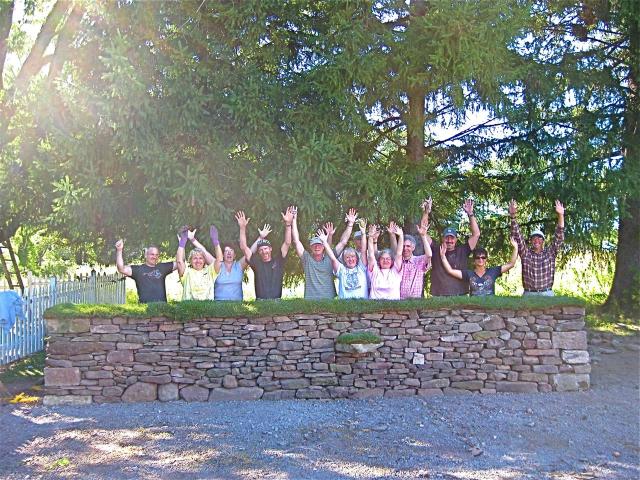 Happy Walling Students in Brockport NY Sept 2009
